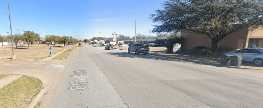 Central Fort Worth Motorcycle Crash