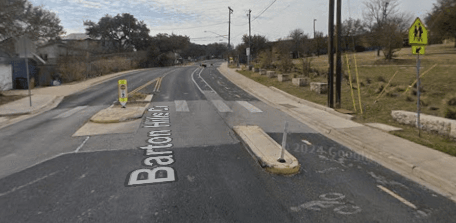 Barton Hills Drive Accident