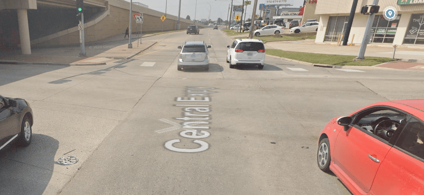 Dallas Two-Vehicle Crash