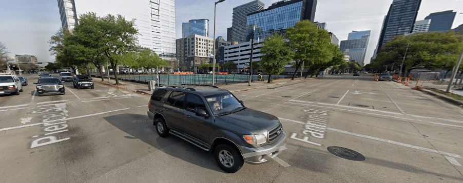 Houston Two-Vehicle Crash