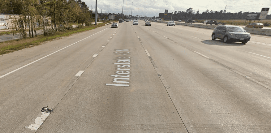 North Freeway Pedestrian Accident