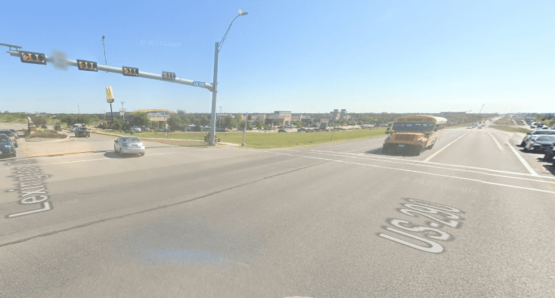 Manor Two-Vehicle Crash
