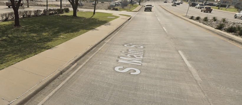 Weatherford Pedestrian Accident