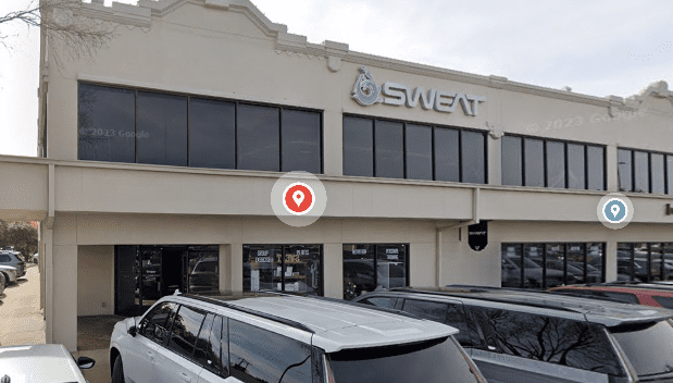 Car Crashes into Dallas Gym