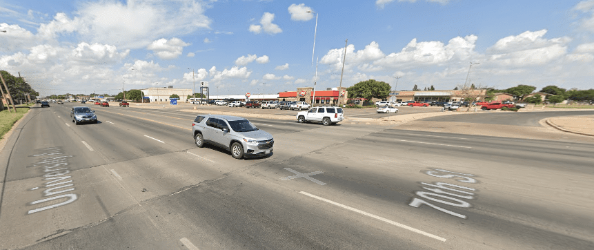 Lubbock Two-Vehicle Crash