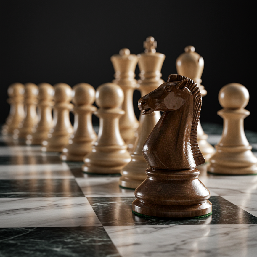 To visually represent the concept of a skilled lawyer 'leveling the playing field' against large insurance companies.