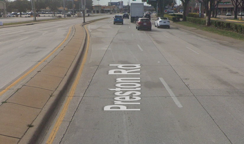 Dallas Three-Vehicle Collision