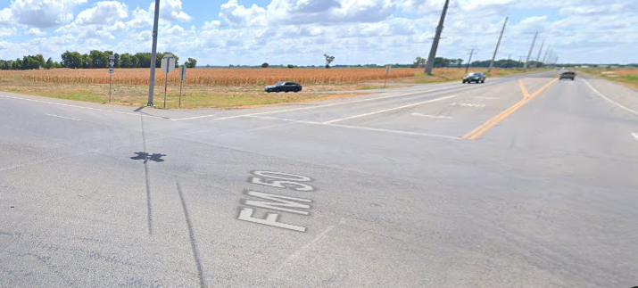 Burleson County Two-Car Accident