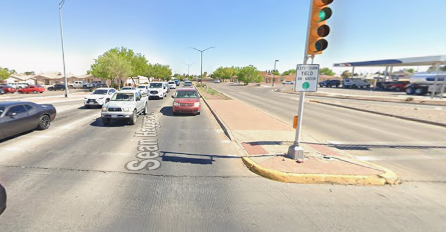 El Paso Two-Vehicle Collision
